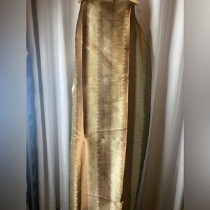 TWO Neiman Marcus Gold and Brown Curtains.